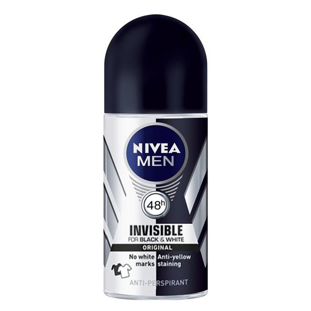 Nivea Men Invisible for Black & White Antiperspirant Roll-On