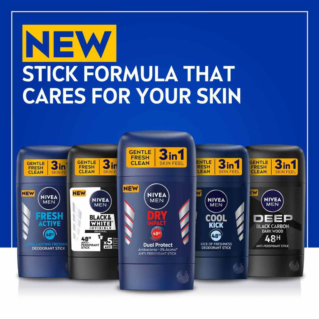Nivea Men Antiperspirant Stick Dry Impact 50ml