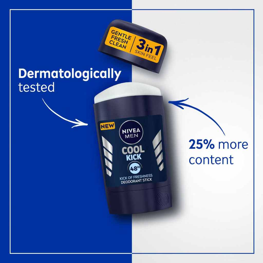 Nivea Deo Stick Cool Kick Male 50ml
