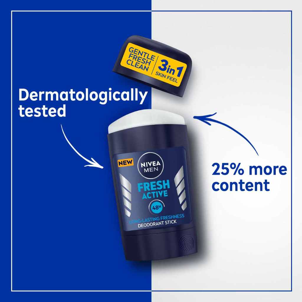 Nivea Men Deodorant Stick Fresh Active 50ml