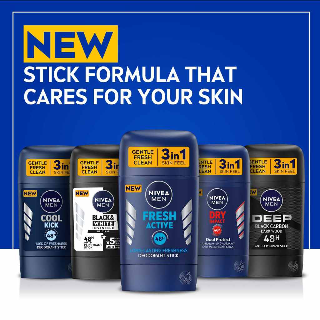 Nivea Men Deodorant Stick Fresh Active 50ml