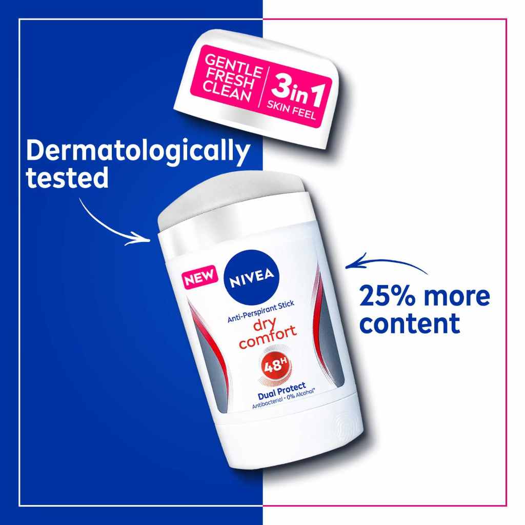 Nivea Antiperspirant Stick for Women Dry Comfort 50ml