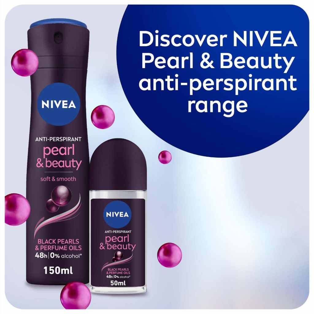 Nivea Deo Spy Prl&Bty_Blc_Fml 150 ml