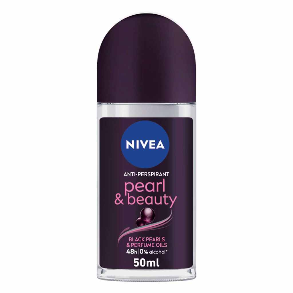 Nivea Antiperspirant Roll On for Women Pearl & Beauty  Black Pearls 50ml