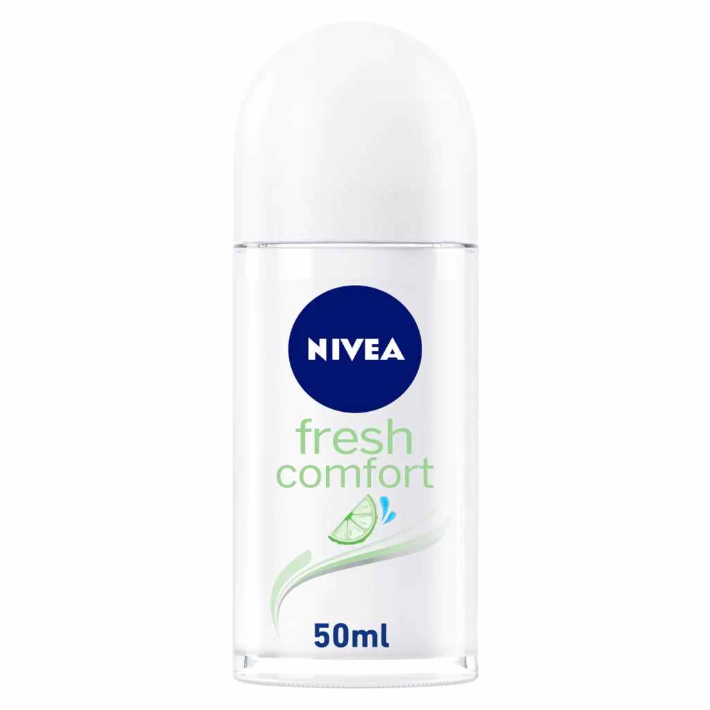 Nivea, Deodorant Roll-On Fresh Comfort for Women, Long-lasting fresh protection, 50ml