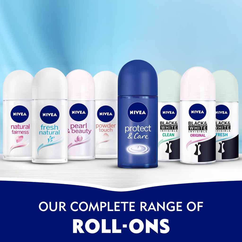 Nivea, Deodorant Roll-On Fresh Comfort for Women, Long-lasting fresh protection, 50ml
