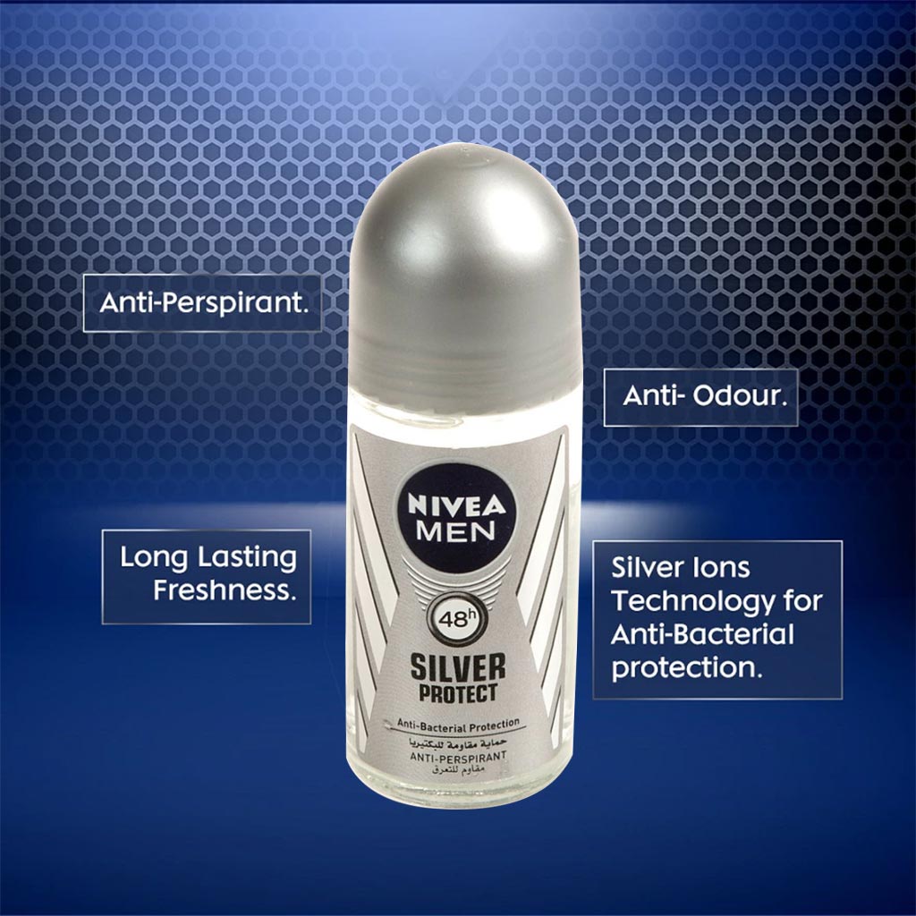 Nivea Men Silver Protect Roll-On 50ml