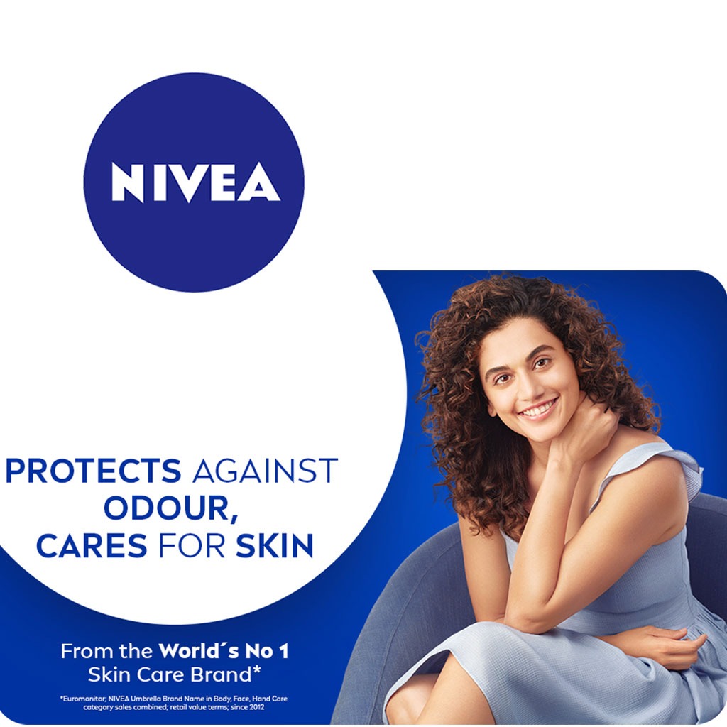 Nivea, Natural Fairness Roll-On, Deodorant roll-on for natural skin brightening, 50ml