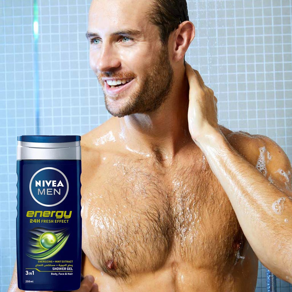 Nivea Men Energy Shower Gel 250 mL