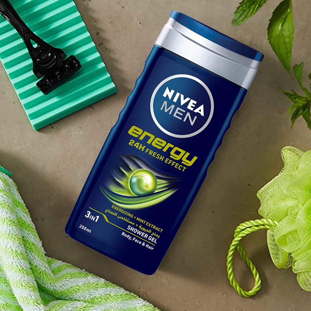 Nivea Men Energy Shower Gel 250 mL