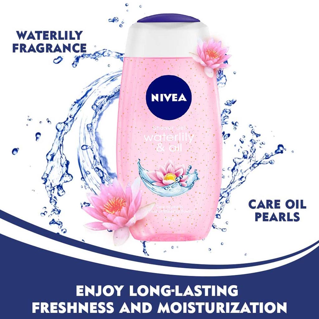 Nivea Waterlily and Oil Shower Gel 250ml
