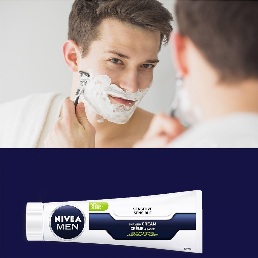 Nivea Men Sensitive Shaving Cream 100ml