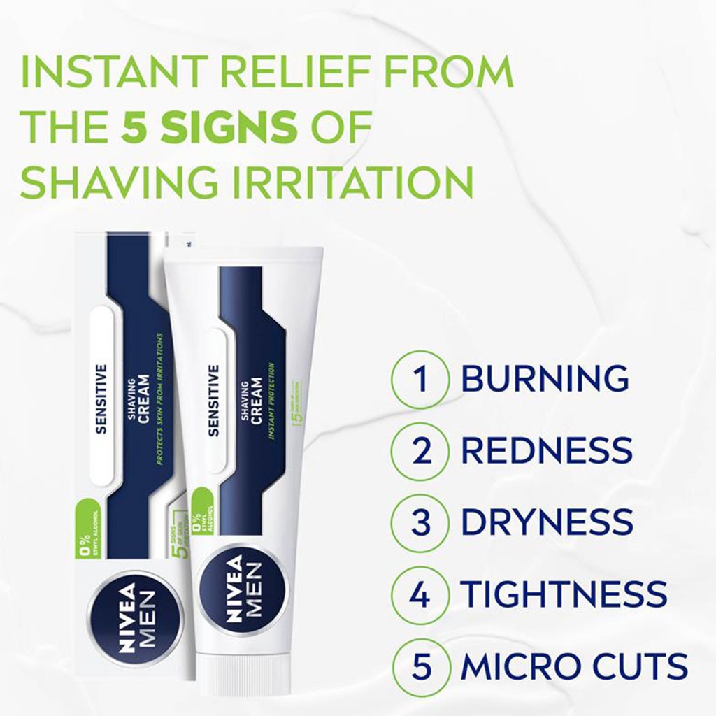 Nivea Men Sensitive Shaving Cream 100ml