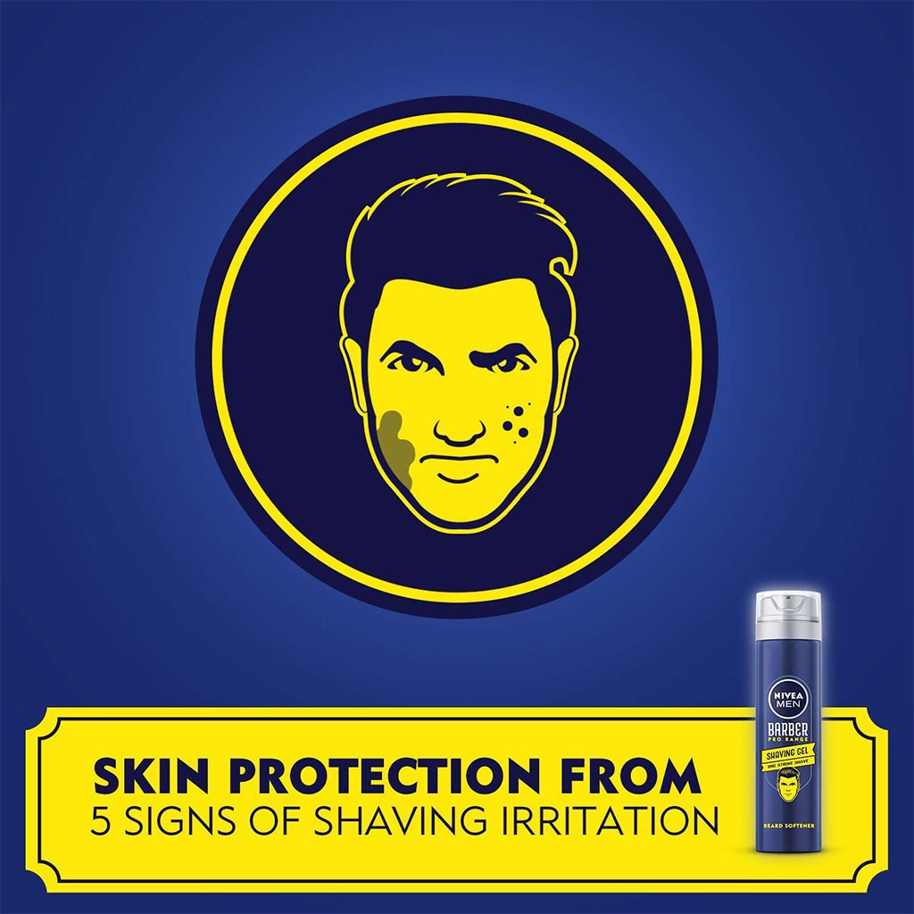 Nivea Moisturzing Shaving Gel 200 ml