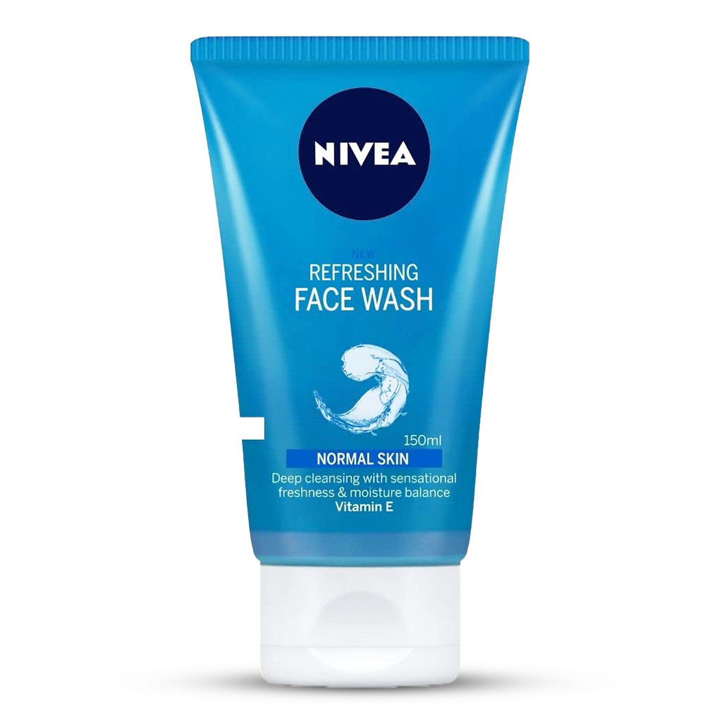 Nivea, Refreshing Face Wash, Gentle face wash for refreshed skin, 100ml