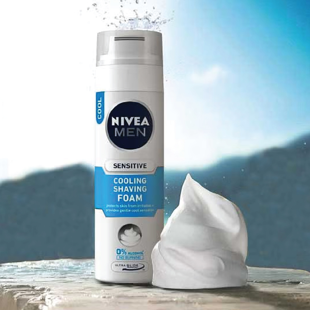 Nivea Cooling Shaving Foam 200ml