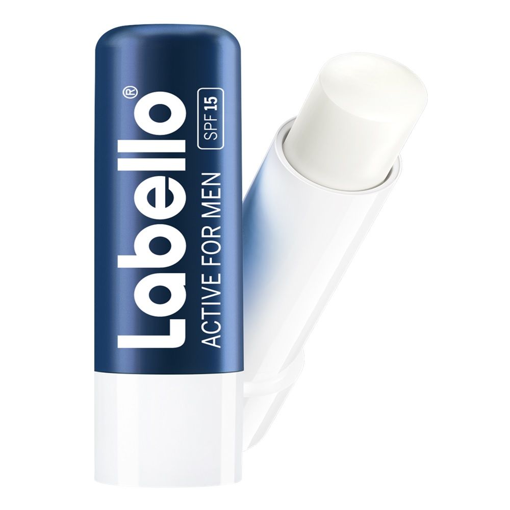 Labello, For Men Active Care Lip Balm, Moisturizing lip balm for men, 4.8g