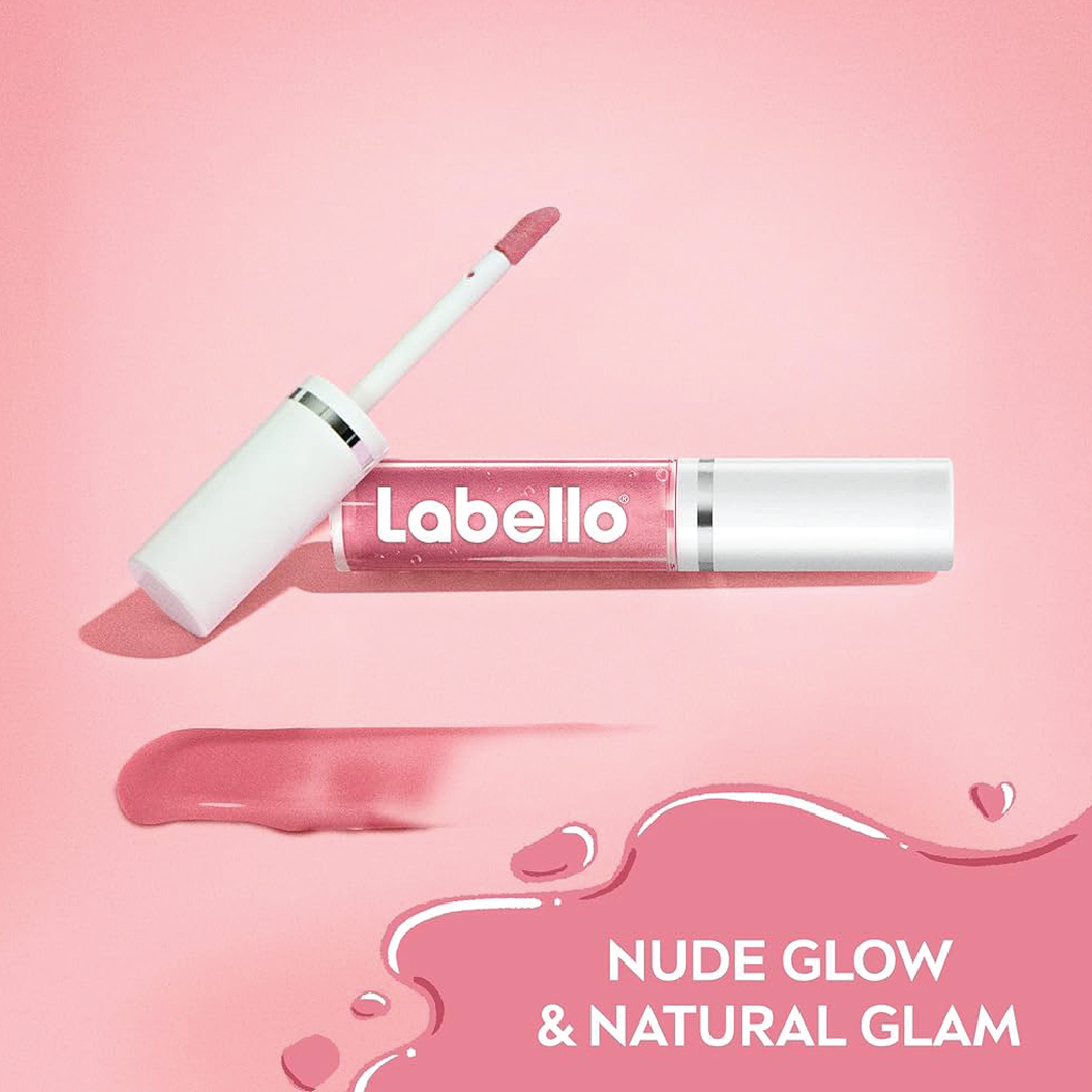 Labello, Lip Oil Nude, Nourishing hydrating lip treatment oil