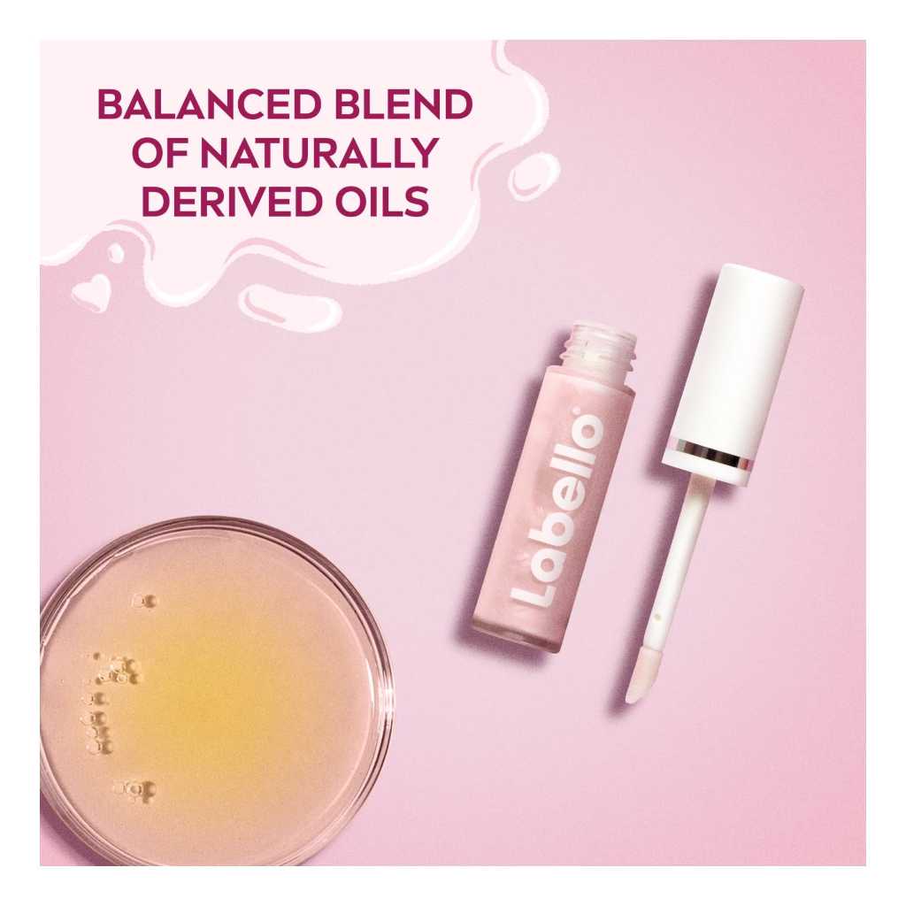 Labello, Lip Oil Clear Glow, Nourishing lip oil for clear glossy lips, 5.5ml