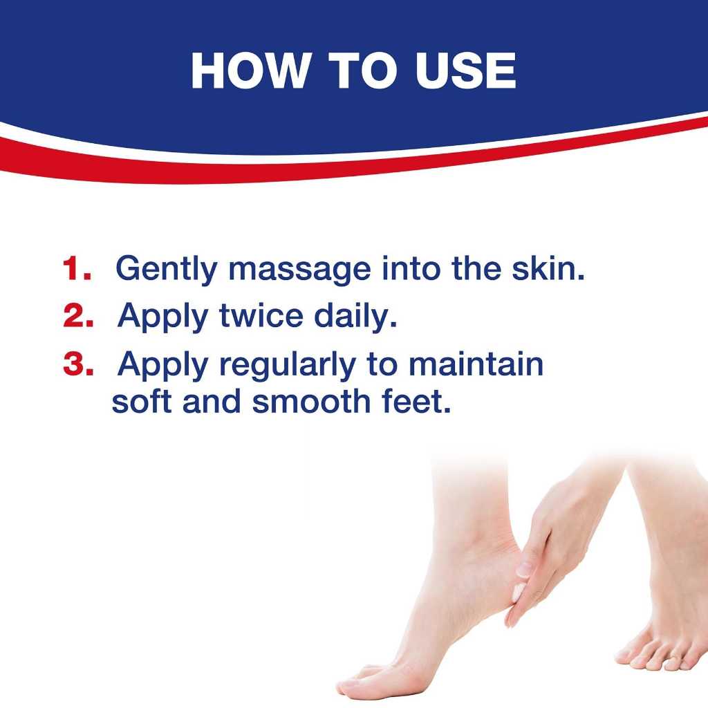 Hansaplast, Dry Foot Moisturizing Cream, Intensive Foot Care for Dry Skin, 100ml