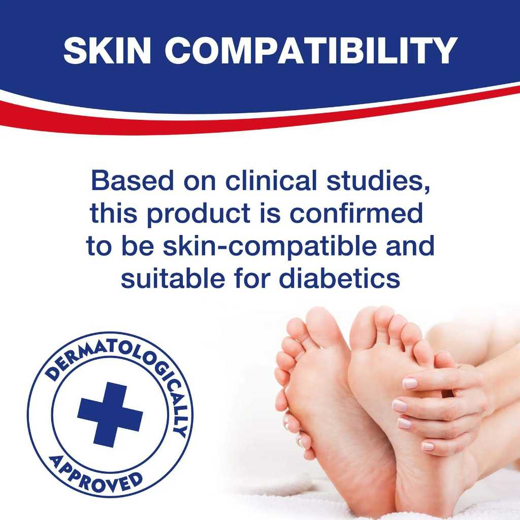 Hansaplast, Dry Foot Moisturizing Cream, Intensive Foot Care for Dry Skin, 100ml