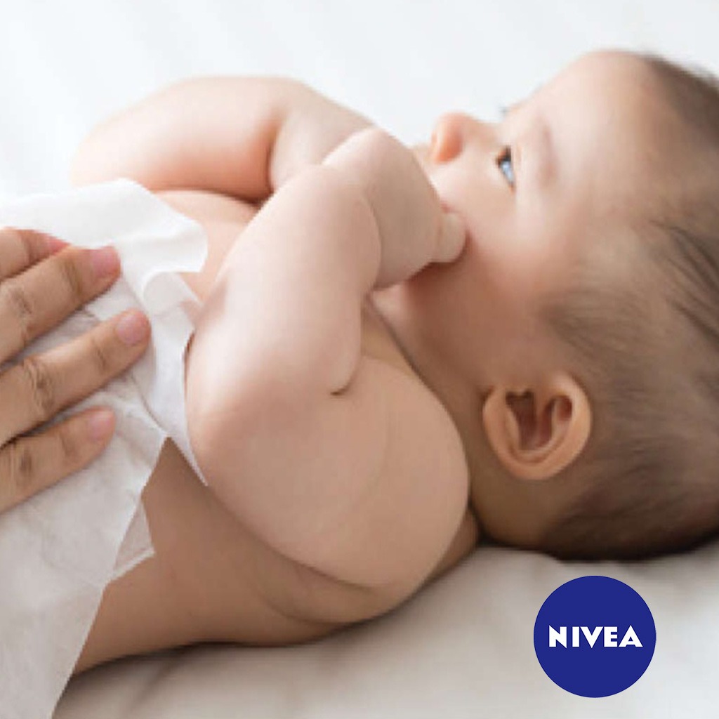 Nivea Baby Soft & Cream Wipes 63's