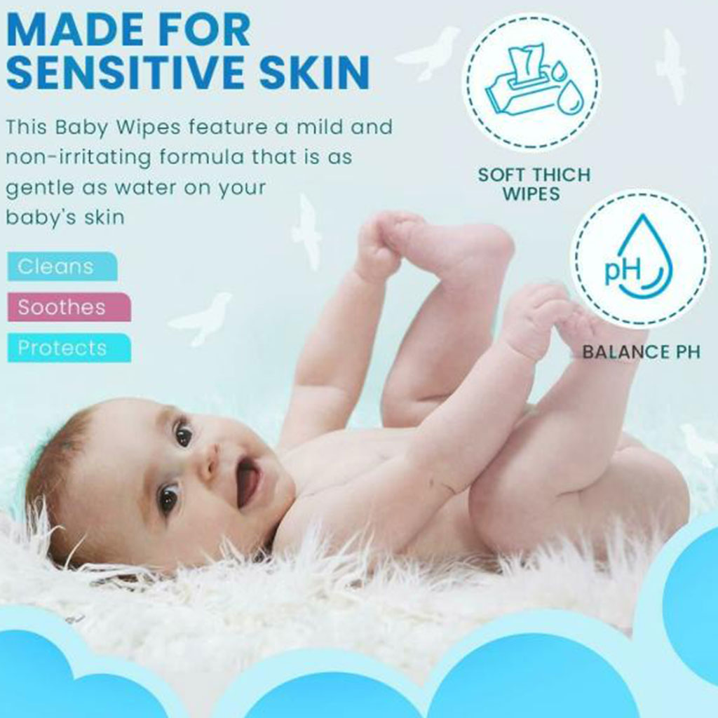 Nivea Baby Soft & Cream Wipes 63's