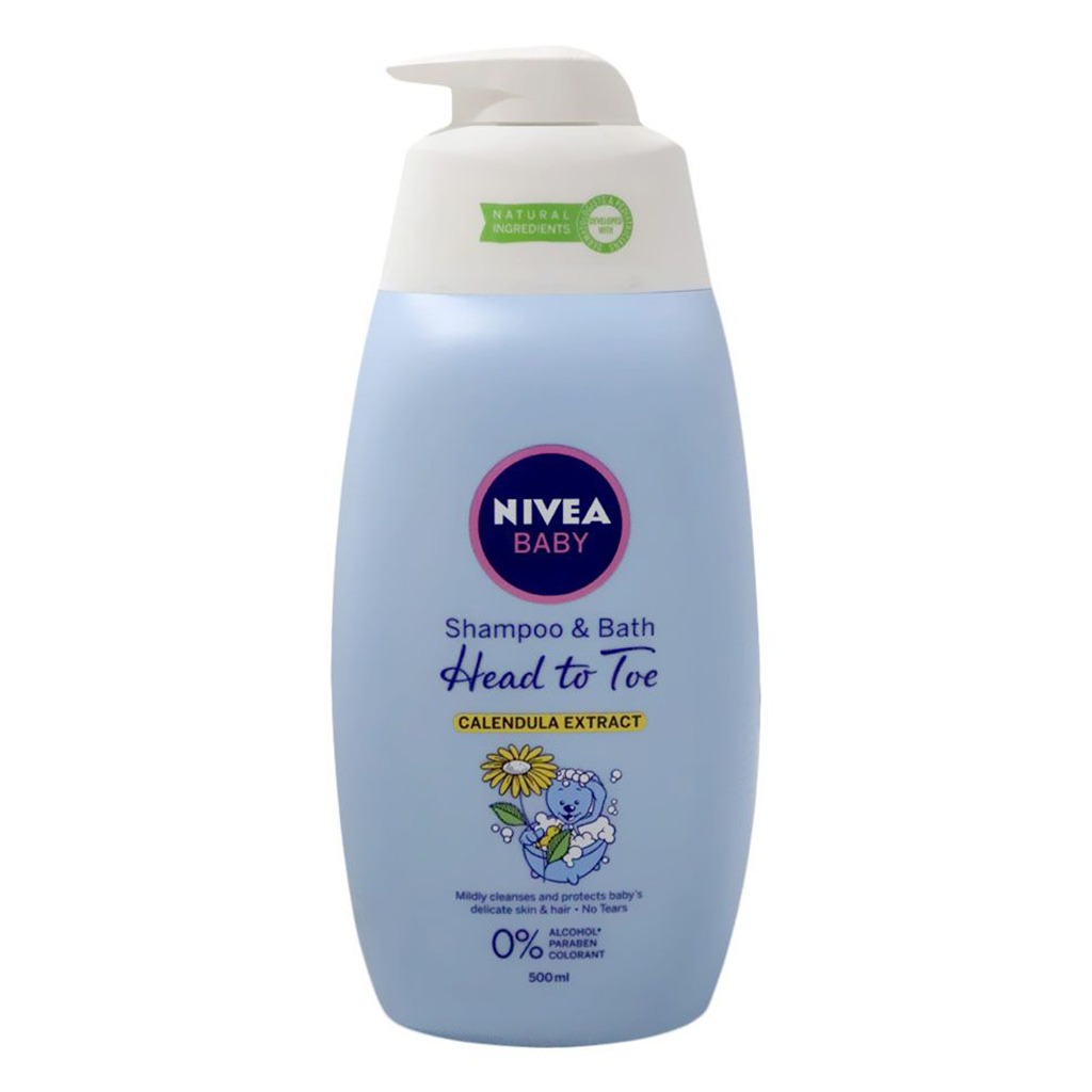 Nivea Baby Bth Gnt_Shm&Bth 500 ml