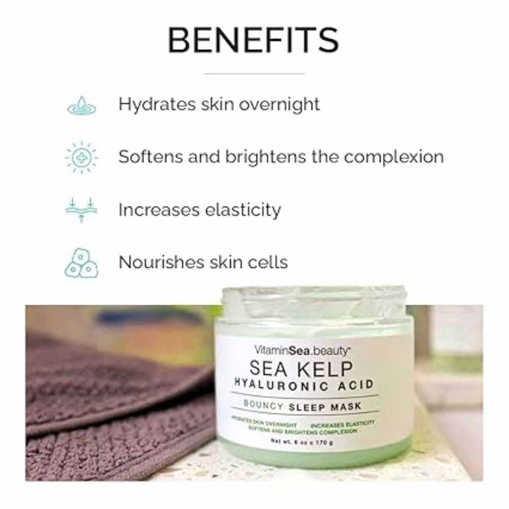 Sea Beauty Sleep Mask Sea Kelp+Hyaluron