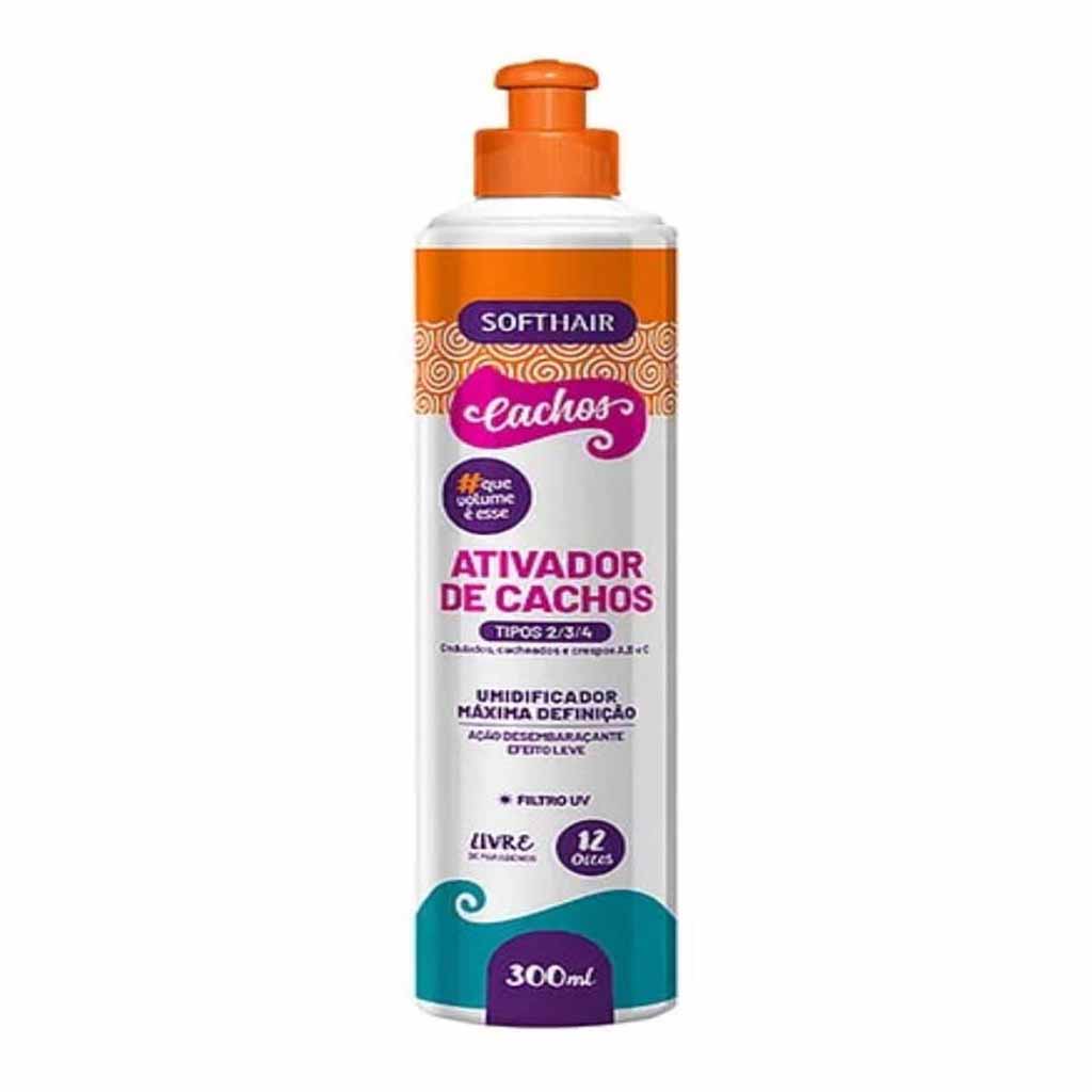 Softhair, Curl Activator Cream, Cream to enhance and define curls, 300ml