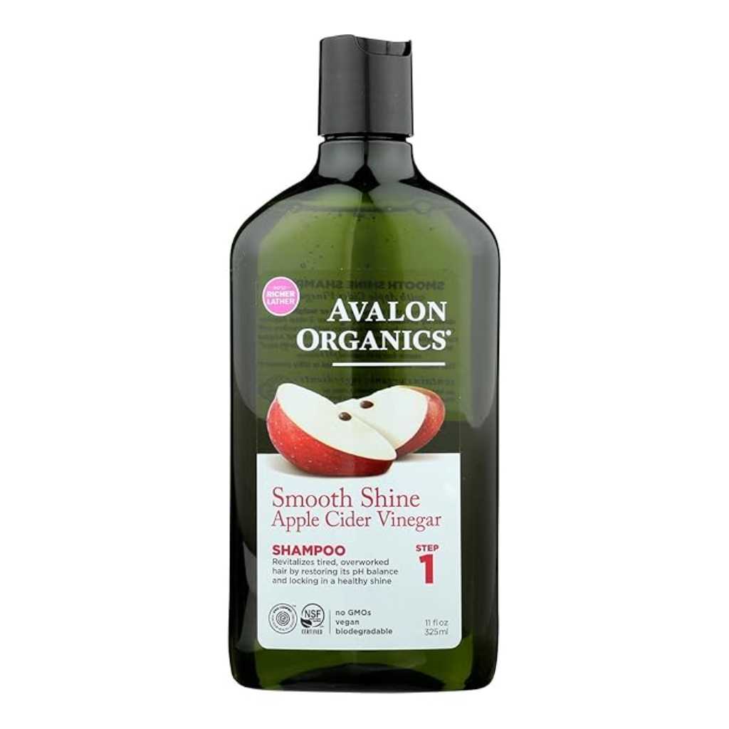 Avalon Organics Smooth Shine Apple Cider Vinegar Shampoo 325ml