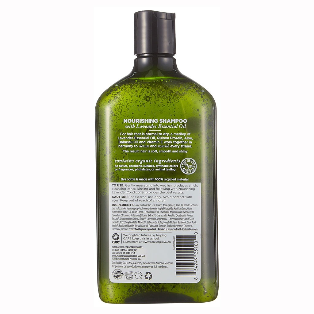 Avalon Organics Lavender Lotion 355 ml