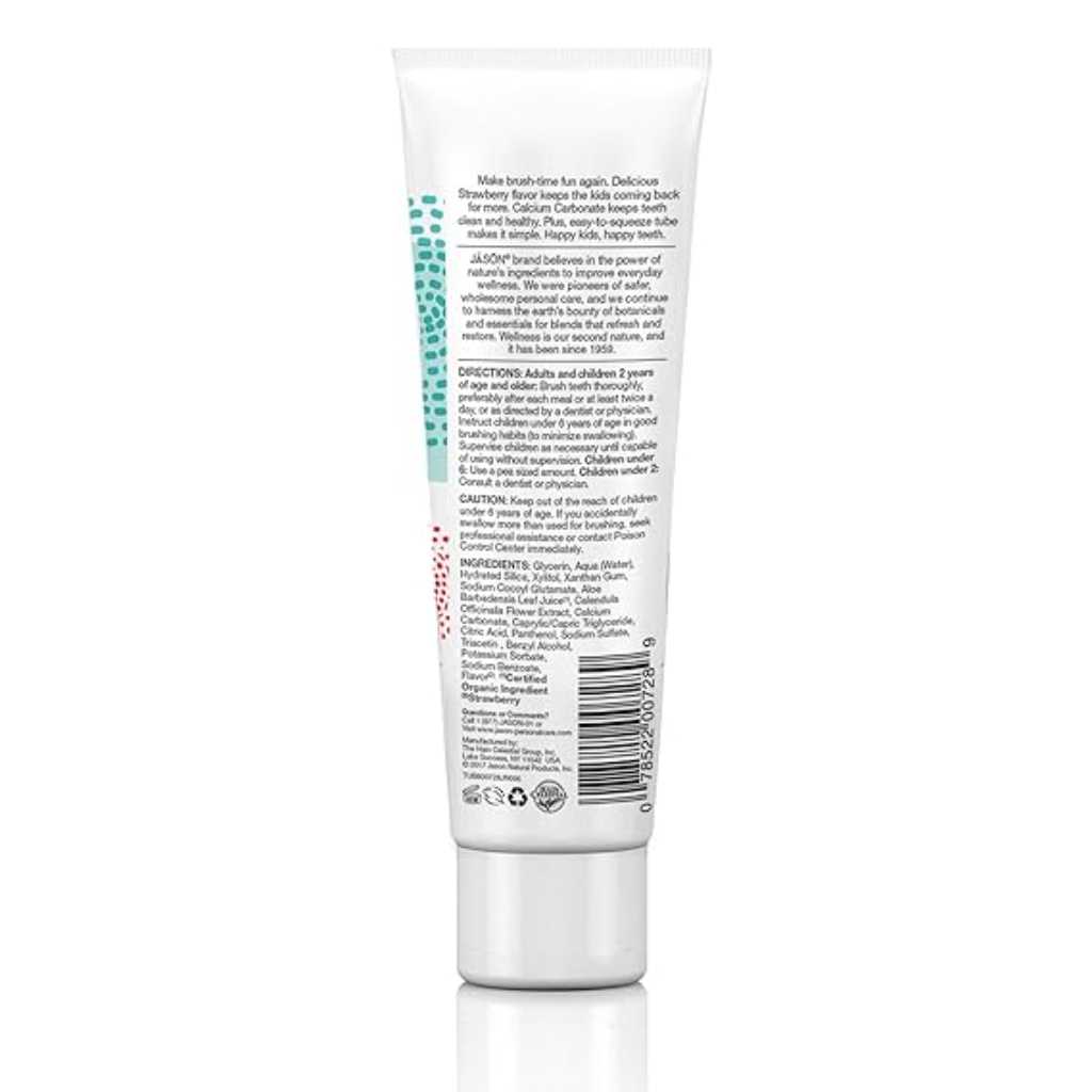 Jason Kids Only Strawberry Toothpaste 119g