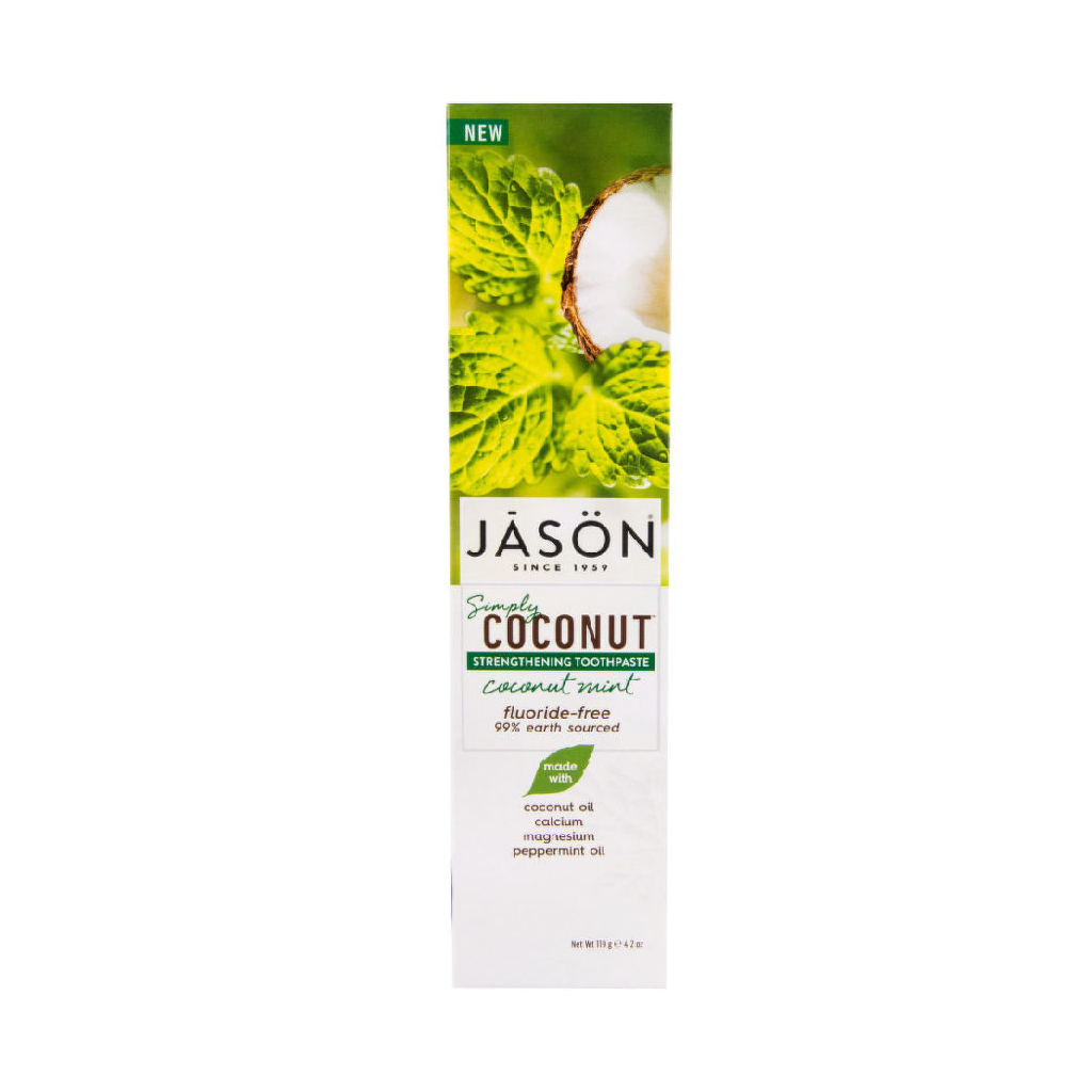 Jason Simply Coconut Strengthening Toothpaste Coconut Mint