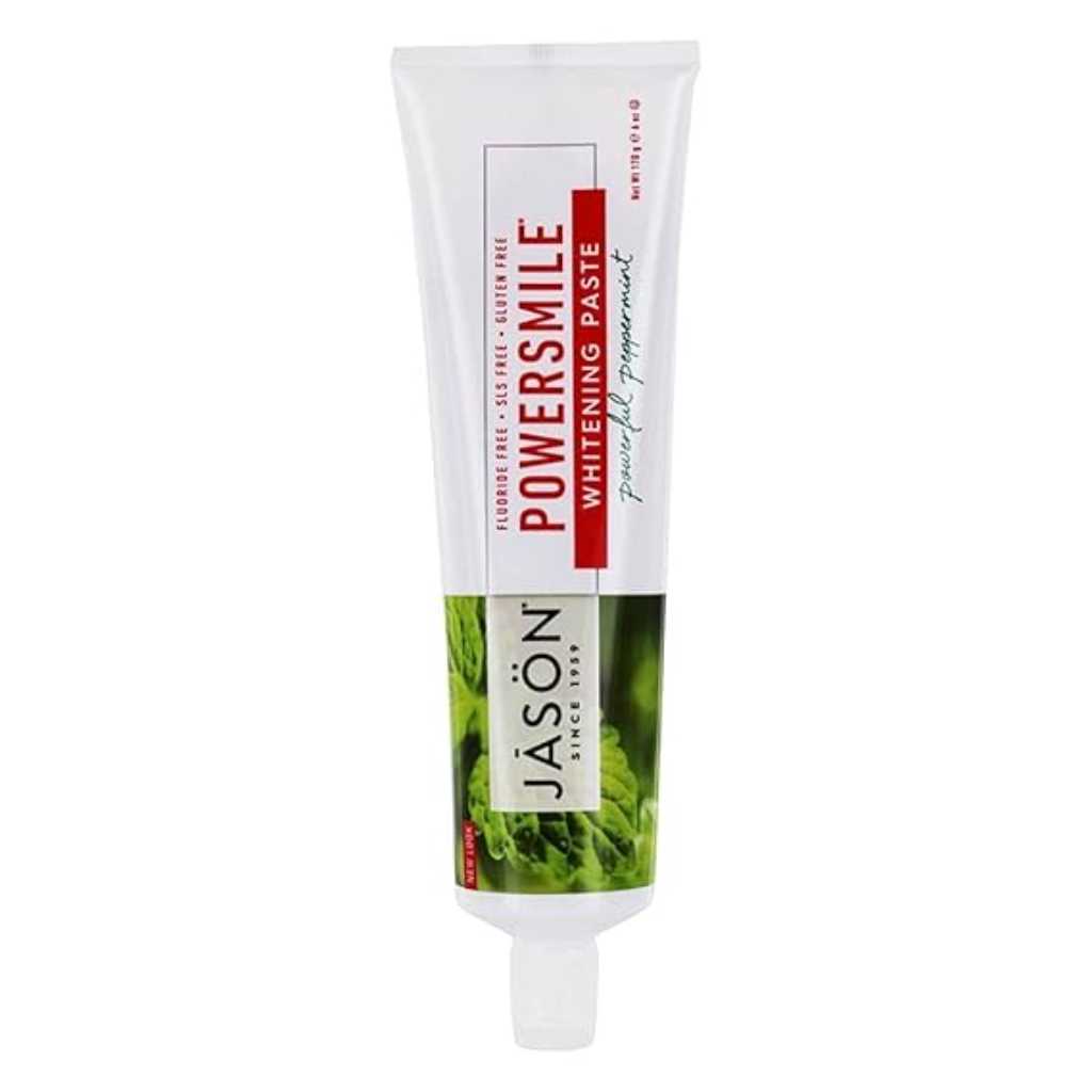 Jason Power Smile Whitening Toothpaste Powerful Peppermint 170g