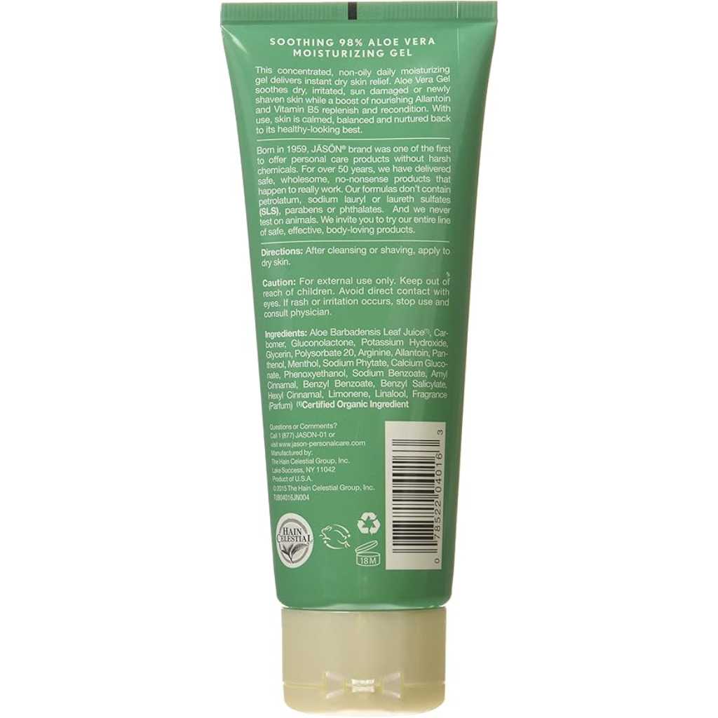 Jason Soothing 98% Aloe Vera Moisturising Gel 113g