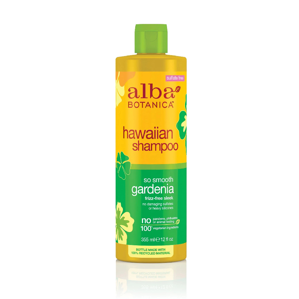 Alba Botanica Go Smooth Gardenia Hawaiian Shampoo 355ml