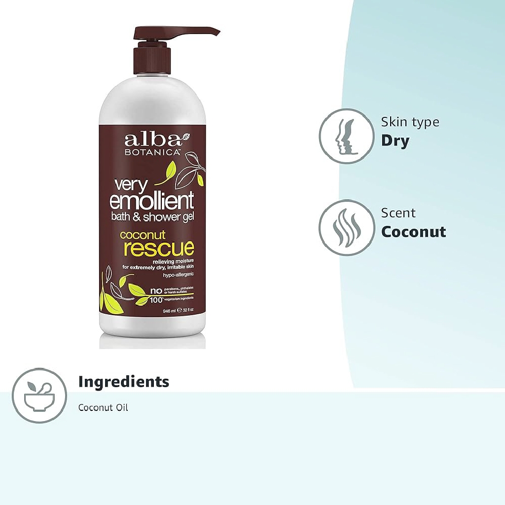 ألبا بوتانيكا ALBA VE BSG جوز الهند منقذ 946 مل