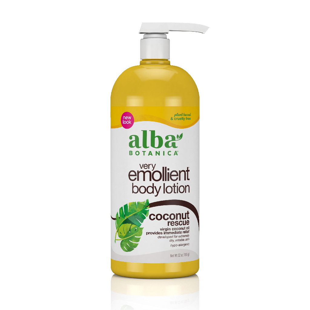 Alba Botanica very emollient™ body lotion, coconut rescue 907g