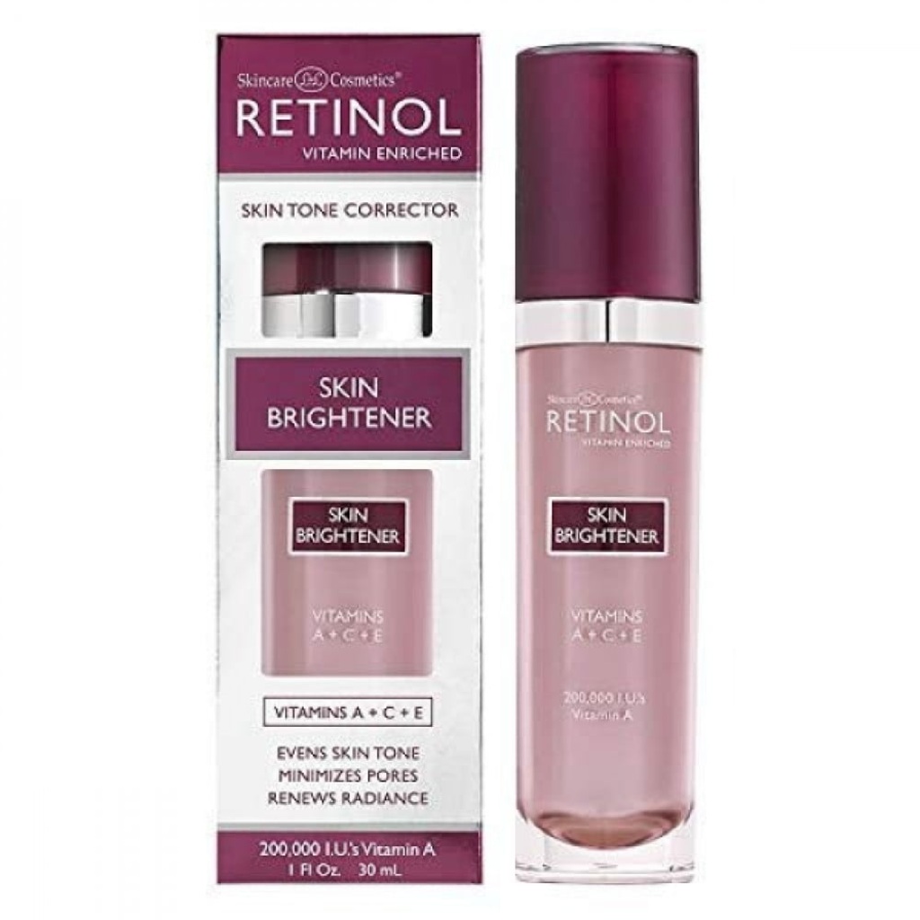 Skincare Cosmetics, Retinol Skin Brightener, Vitamin-enriched formula for radiant skin, 30 ml
