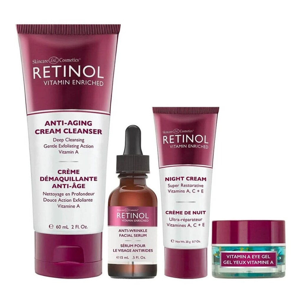 Retinol, Anti-Aging Starter Kit, Starter kit for retinol-based anti-aging skincare, size not specified