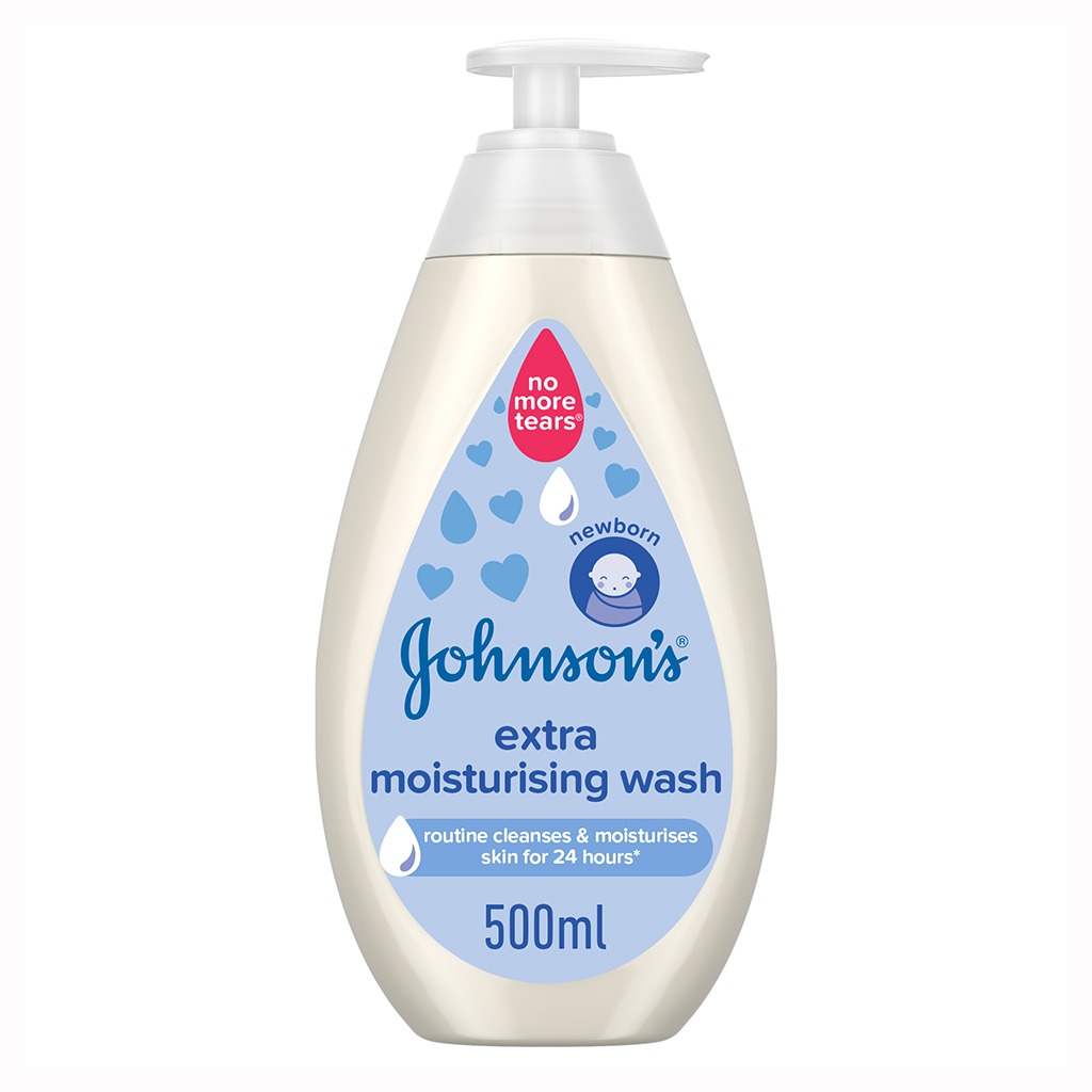Johnson’s'S Newborn Extra Moisturising Wash, 500 Ml