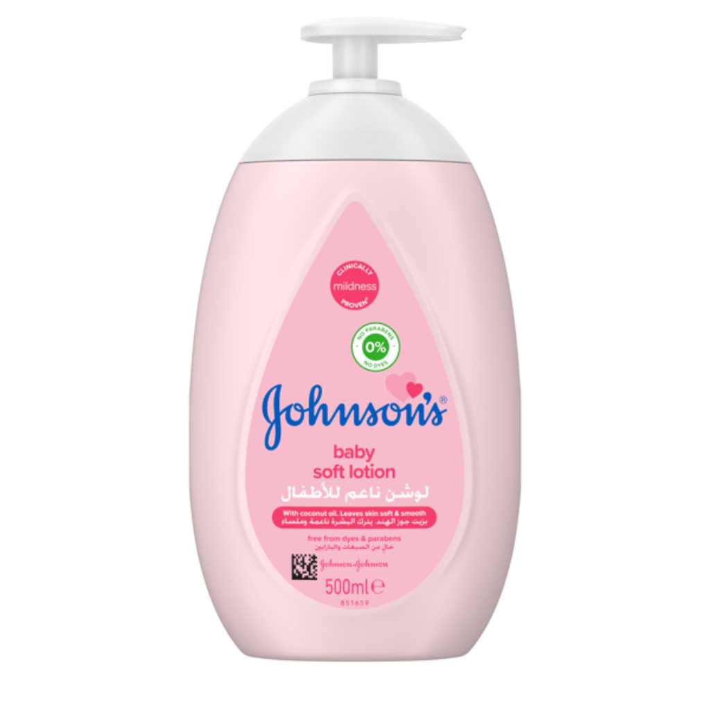 Johnson’s, Baby Soft Lotion, Gentle moisturizing lotion for baby skin, 500ml