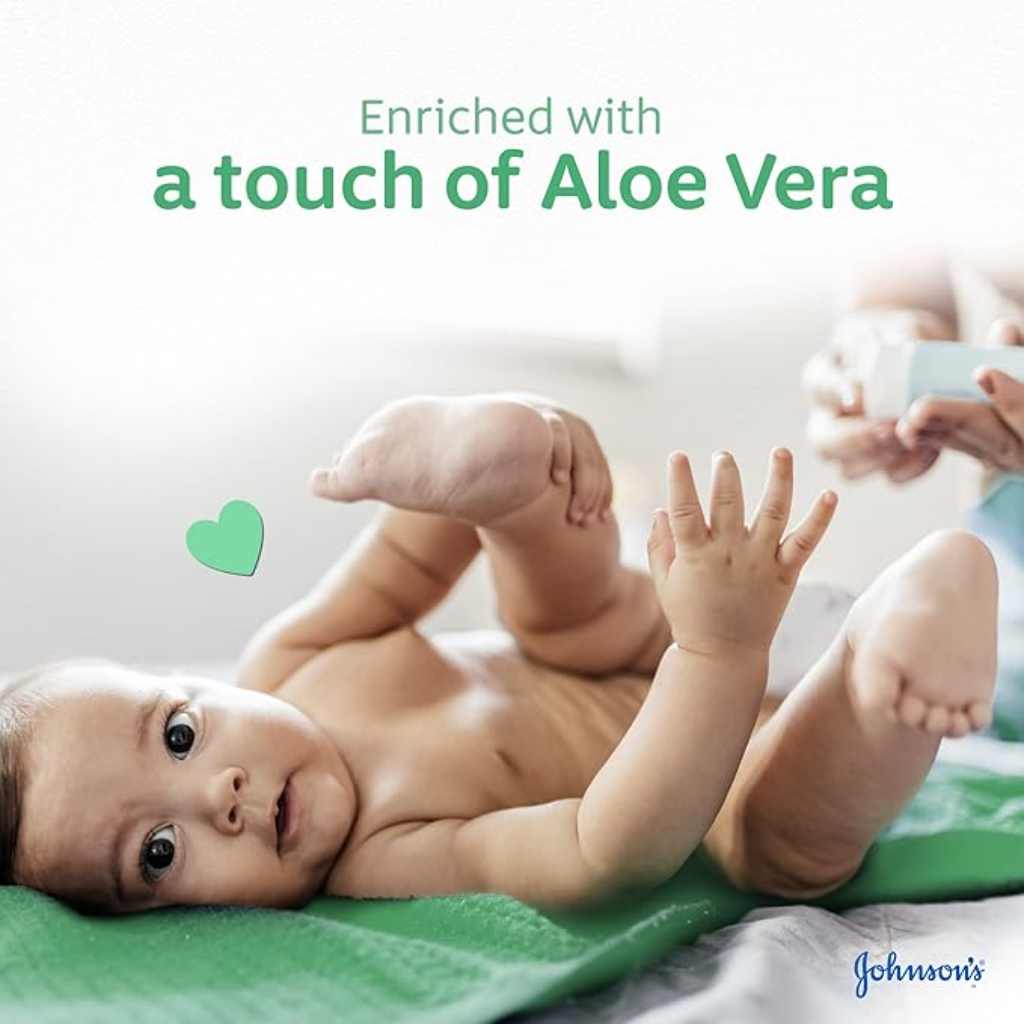 Johnson's, Baby Oil Aloe Vera, Moisturizing baby oil with aloe vera, 500ml