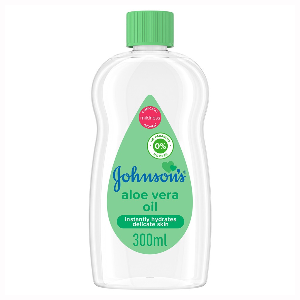 Johnson’s'S Baby Oil With Aloe Vera, 300 Ml