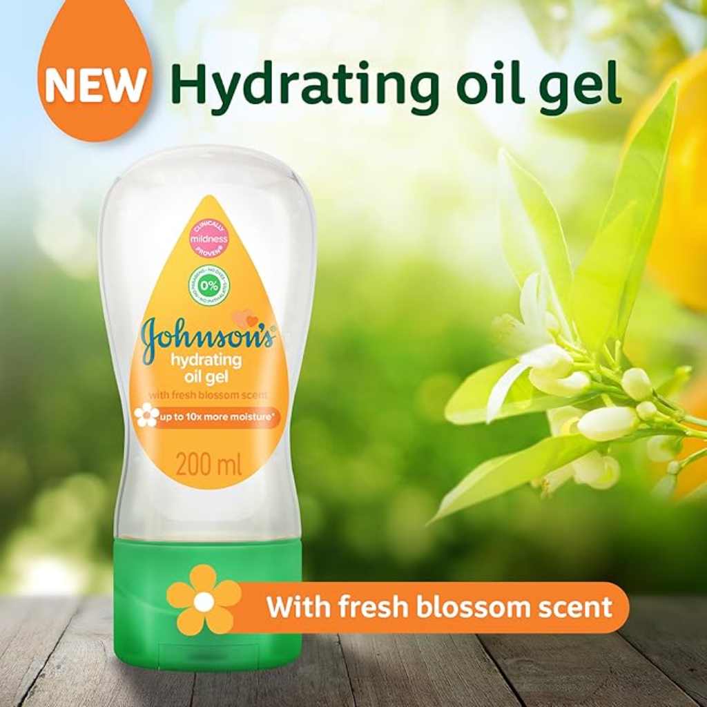 Johnson’s Baby Oil Gel Blossom, 200 Ml