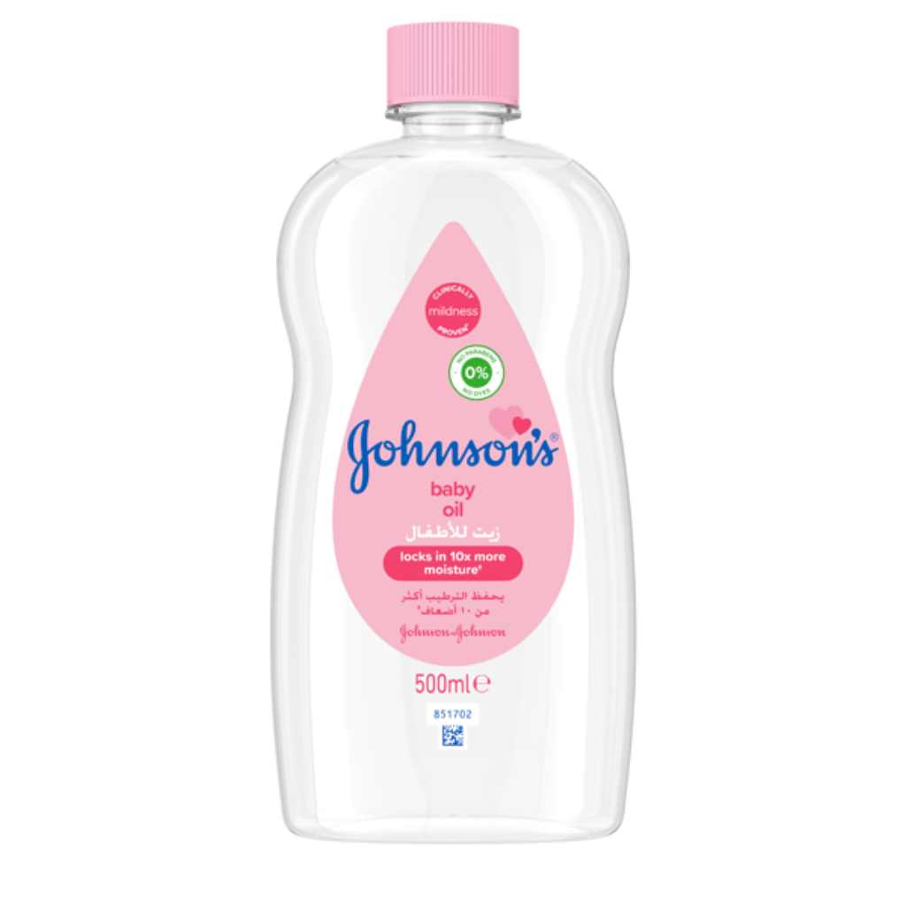 Johnson's, Baby Moisturising Oil, Gentle moisturizing oil for baby skin, 500ml