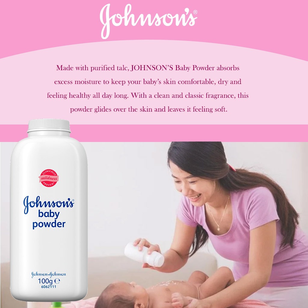 Johnson's Baby Powder 100g