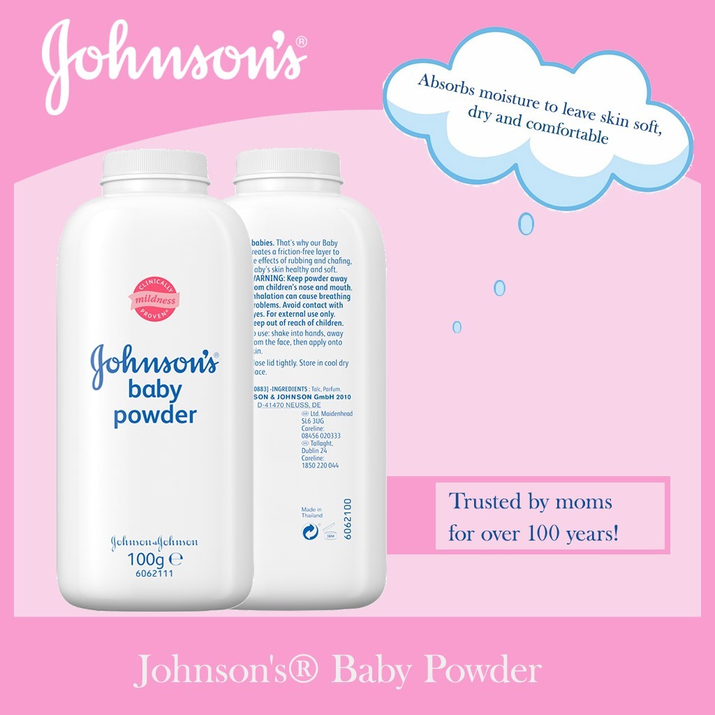 جونسون بودرة للأطفال، 100 غرام