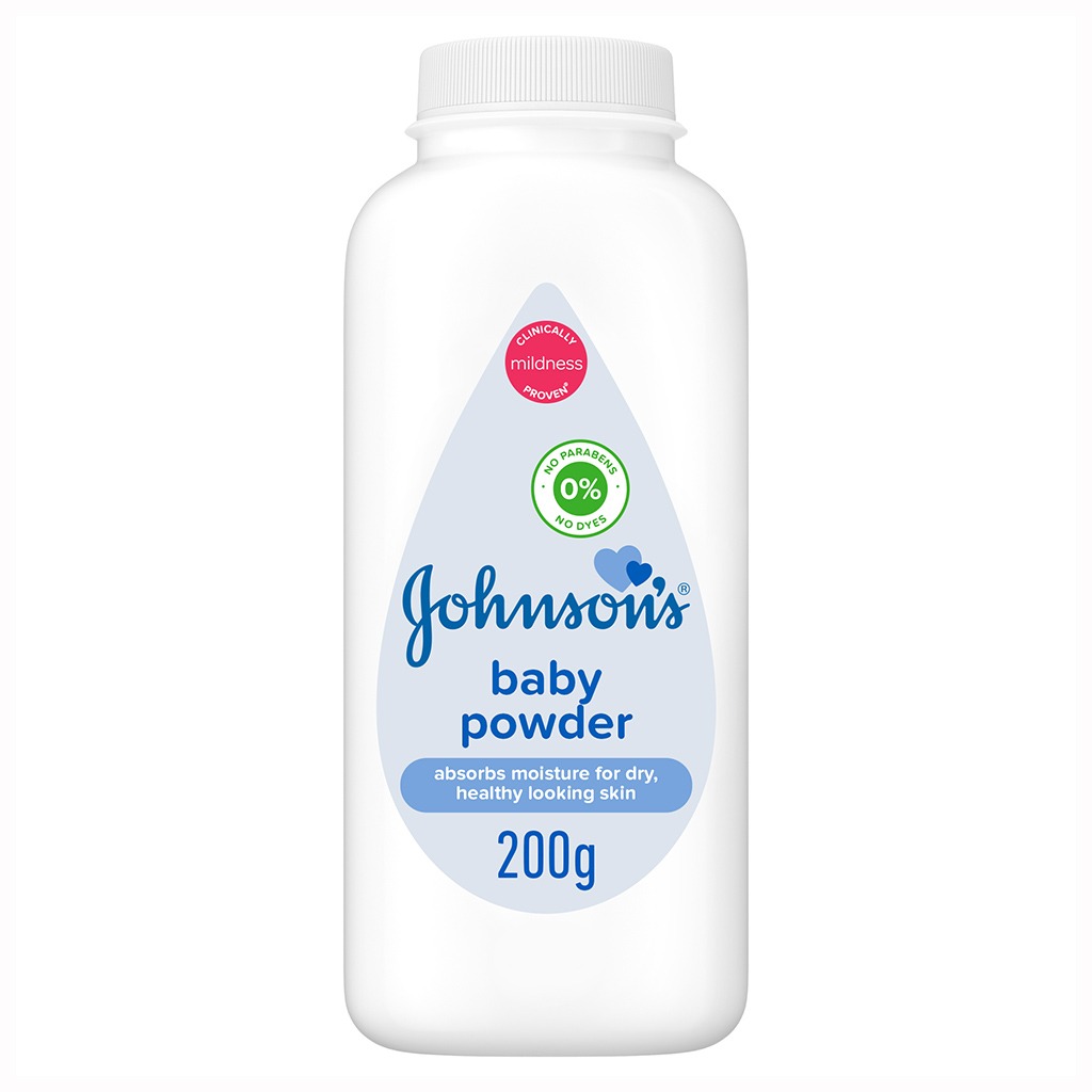 Johnson’s, Gentle baby powder, Soothing talc-free powder for delicate skin, 200g